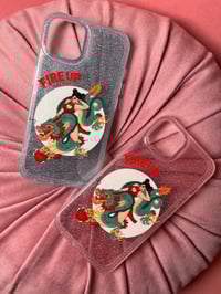 Image 3 of Fire up Your Love Glitter IPhone Case