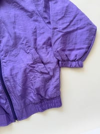 Image 5 of Joy vintage Purple windbreaker jacket size 128 8 years 