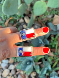 Texas Flag Rings