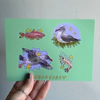 Image 2 of albatross sticker sheet