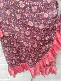 Image 5 of Wrap dress- Pinks s-m