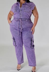 Image 2 of Purple Passion DIVA Jumpsuit 