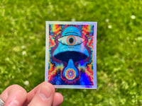 Image 2 of Mr Mushie Holographic Sticker