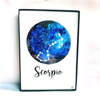 Scorpio Zodiac Print