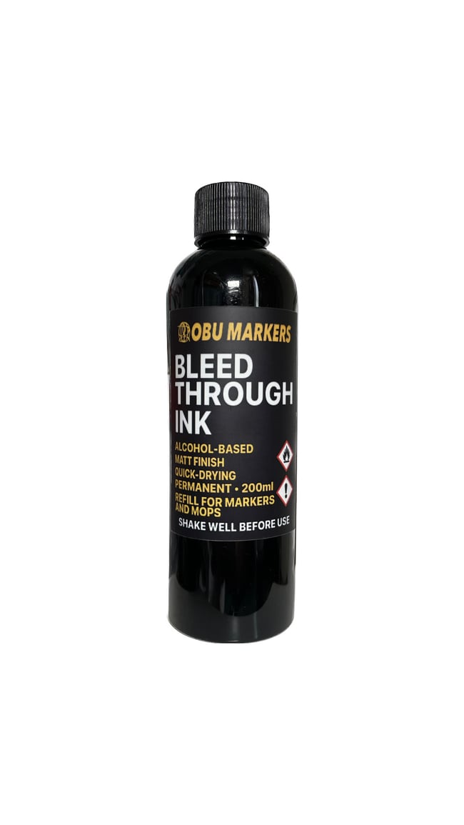 Bleed Through Ink