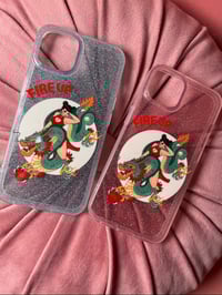 Image 2 of Fire up Your Love Glitter IPhone Case