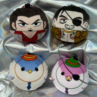 Image 2 of Squeaky Plush Manjuu Keychains