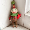 White Pumpkin Head Valentine Goblin