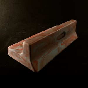 Image of Wired Ramps Jersey Ledge (Dark Grey, Aqua and Brick)
