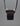 Sterling Silver & Ebony Bead Cord Necklace