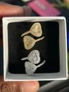 Heart rings