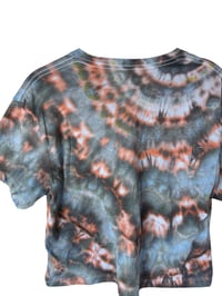 Image 6 of S Crop Tee in Ember IceDye
