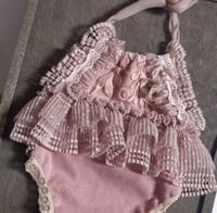 Image 2 of Newborn body-dress - Carlie - dusty pink | photo props
