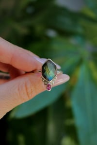 Image 1 of Labradorite + Pink