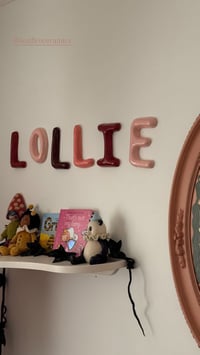 Image 1 of Ceramic letter/ number