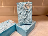 Image 3 of SALTY SEA AIR : Himalayan Pink  Salt Soap. Net wt. 4oz