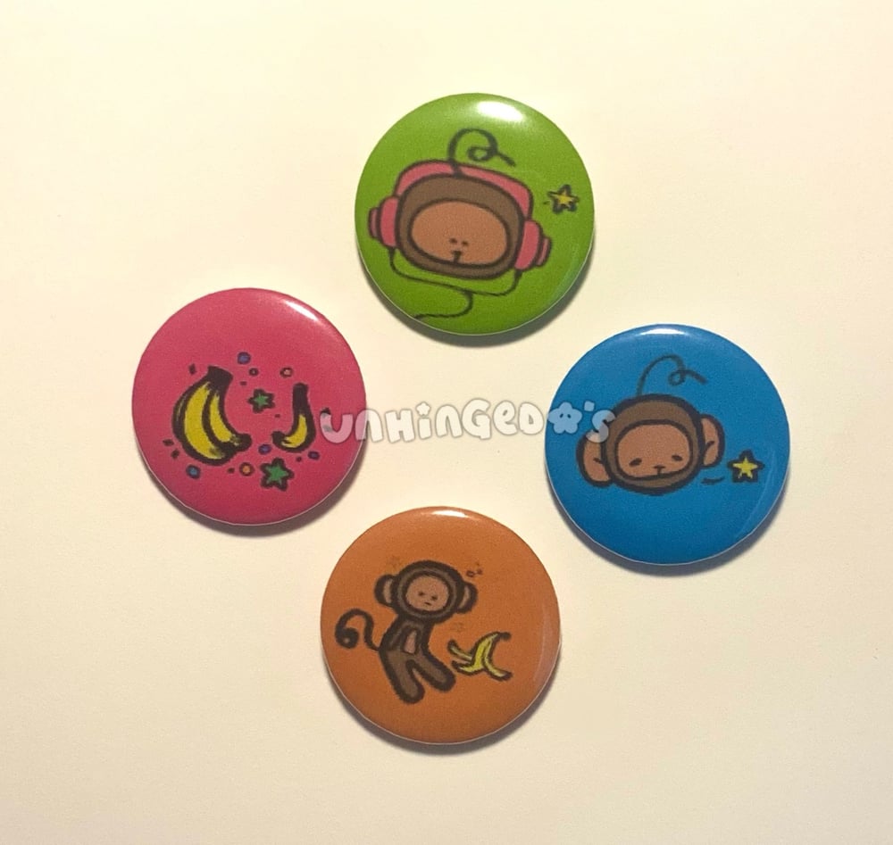 Image of silly monkey pins !! āš¦¹Ā°