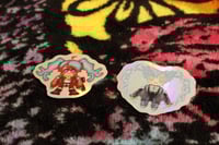 Image 2 of COOKIE RUN X POKEMIKUS HOLOGRAPHIC STICKERS AND KEYCHAINS MTO