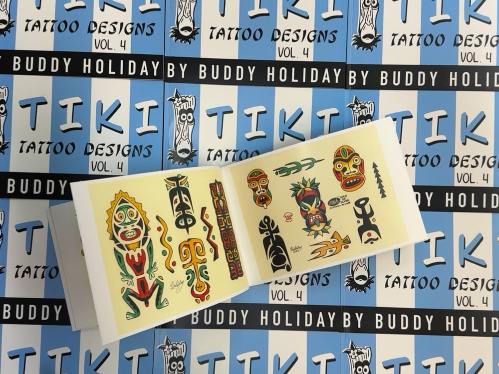 Tiki Tattoo Designs Vol. 4