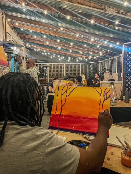 Image of July 27 Paintbrush&Chill @YonderCoffee AFTERhours