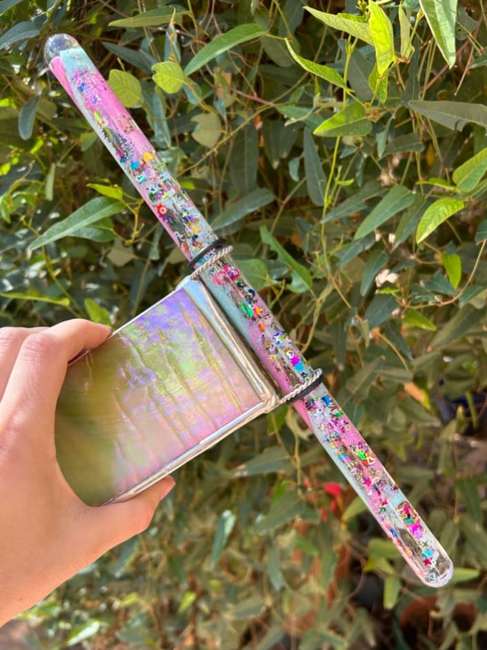 Image of Pastel Swirl Jumbo Wand AuraScope