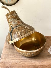 Image 3 of Boîte en laiton cloisonné