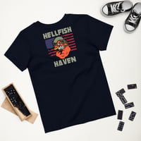 Image 4 of BE Happy Hellfish kids t-shirt 