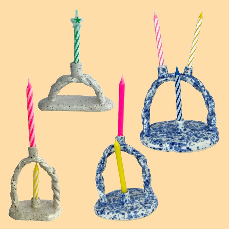 Simple Birthday Candle Holder