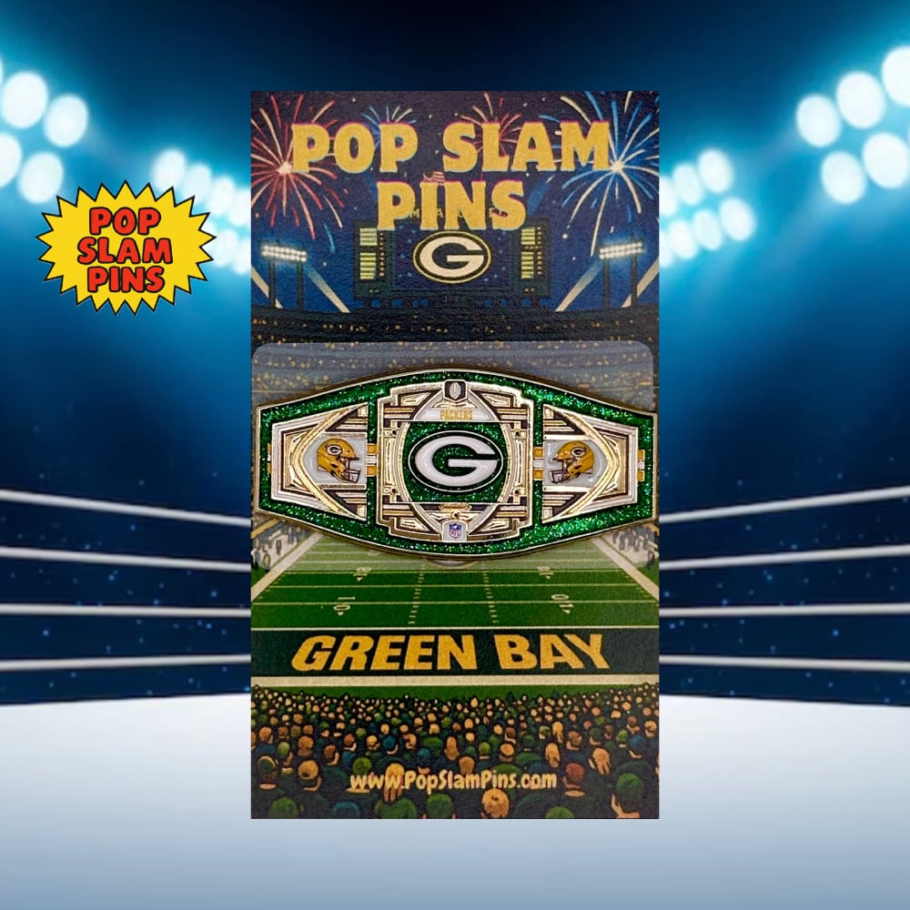 Image of Green Bay Packers Title Belt - Pin