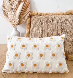 Image of PRE ORDER ITEM  / Original DAISY Cushion Cover / ALLOW 2-3 week Delivery 