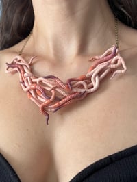 Image 1 of Worm Clew neck piece