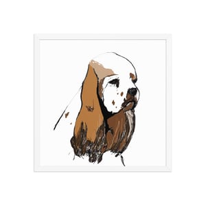 Image of COCKER SPANIEL FRAMED ART