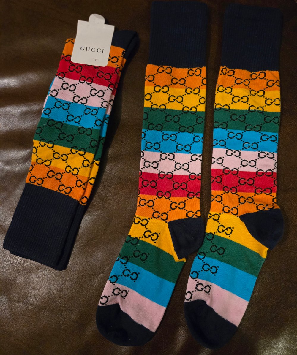 Image of Fashionable Muti-colored Socks
