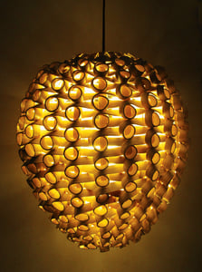 Image of Porcupine Lamp - Lotus