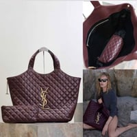 Image 2 of BURGUNDY LOVE BAG