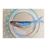 Image 1 of Sardine & white polka dots