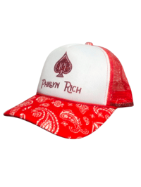 Image 3 of Phillyn Rich Bandana Trucker Hat