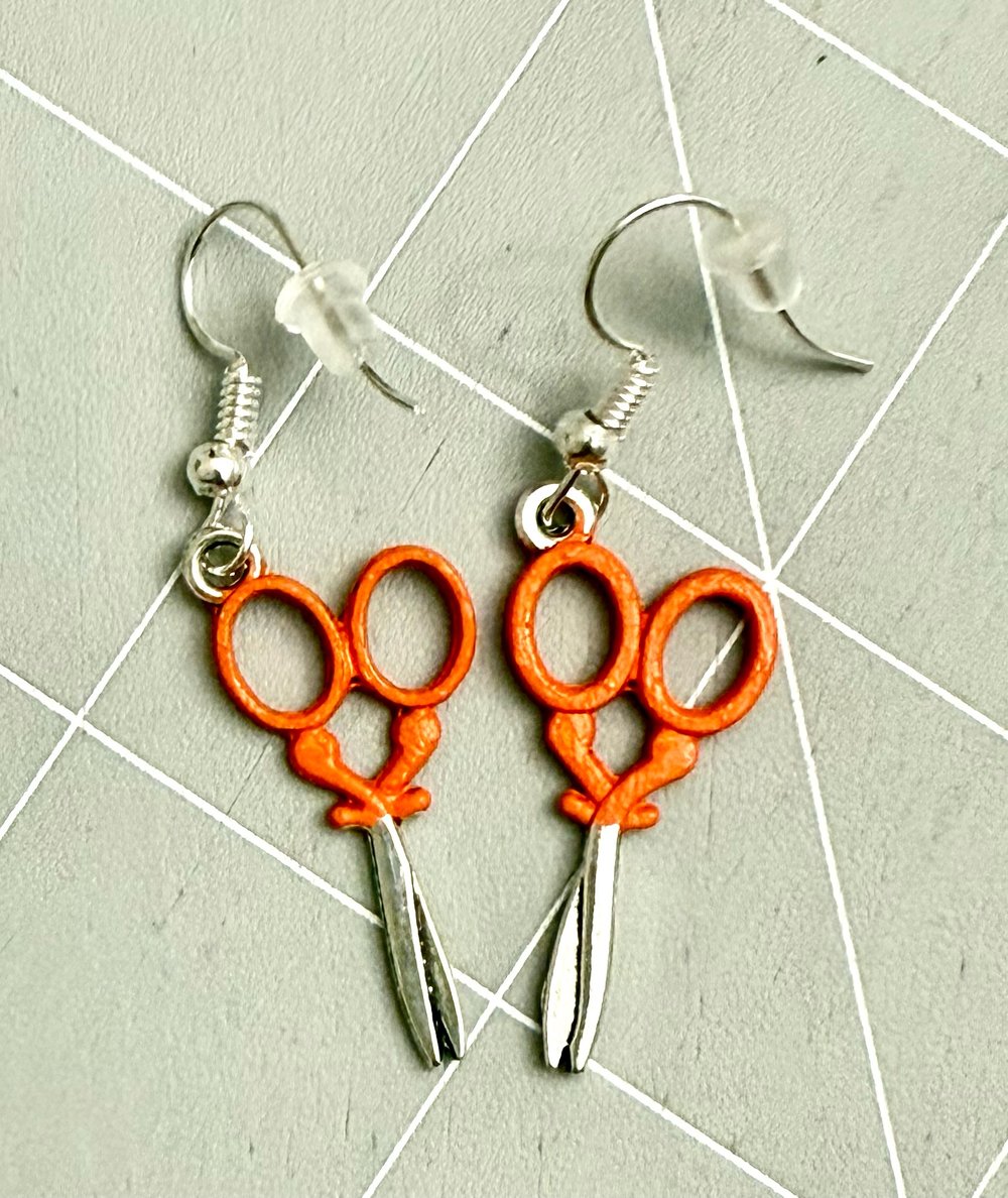 Image of Just the Scissors Earrings