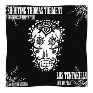 Image of Shouting Thomas Torment/Los Tentakills Split 7" Burning Swamp Witch/Out To Play