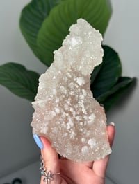 Image 10 of DOUBLE SIDED PINK ICY APOPHYLITE SPECIMENS -INDIA-