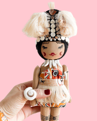 Image 4 of SAMOAN TAUPOU ART DOLL SMALL MADE TO ORDER 