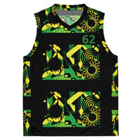 Image 3 of Recycled unisex basketball jersey