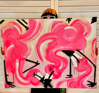 Image 2 of Wynwood flamingo canvas 