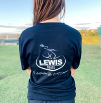 Image 2 of LEWIS ADULTS T-SHIRT - BLACK 