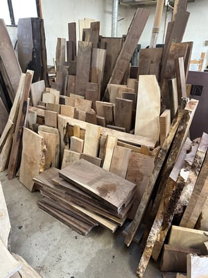 Figured shorts, shorts, and by the pound wood