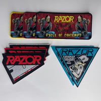 Razor Woven Patches