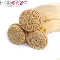 Image 2 of Platinum Blonde #613 Straight Hair 