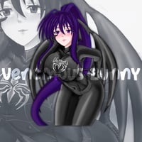 Black suit Akeno sticker