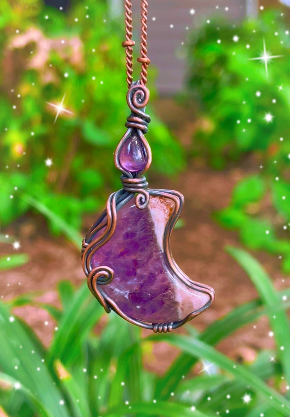 Crystal Moon Pendantz 🌙