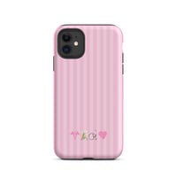 Image 2 of PINK STRIPES ON CALL CASE - SPRING COLLECTION 